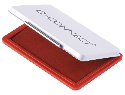 Almofada para carimbo q-connect 90x55 mm vermelho , Q-connect , 150745 , 5705831163164